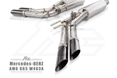 Kies-Motorsports Fi EXHAUST Mercedes-Benz W463A AMG G63 | 4.0TT M177 | Quad Tips | 2018+ Valvetronic Muffler Exhaust