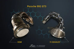 Kies-Motorsports Fi EXHAUST Porsche 992.1 GT3/RS | 2021+ Catless Header