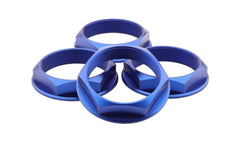 Kies-Motorsports fifteen52 fifteen52 Super Touring (Chicane/Podium) Hex Nut Set of Four - Anodized Blue