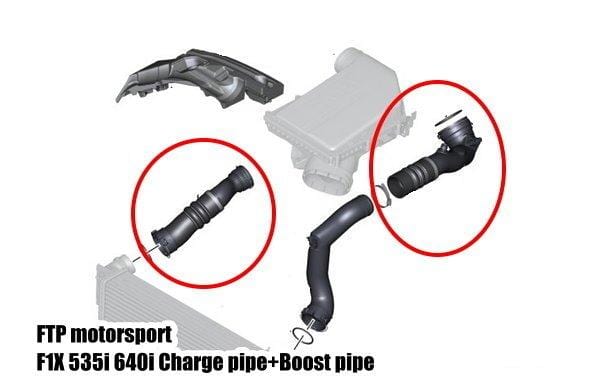 Kies-Motorsports FTP Motorsport FTP BMW F1X N55 CHARGE PIPE COMBINATION PACKAGES