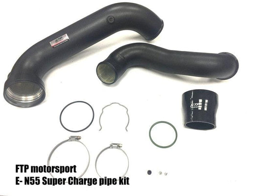 Kies-Motorsports FTP Motorsport FTP E8X E9X N55 SUPER CHARGE PIPE KIT (135I 335I)