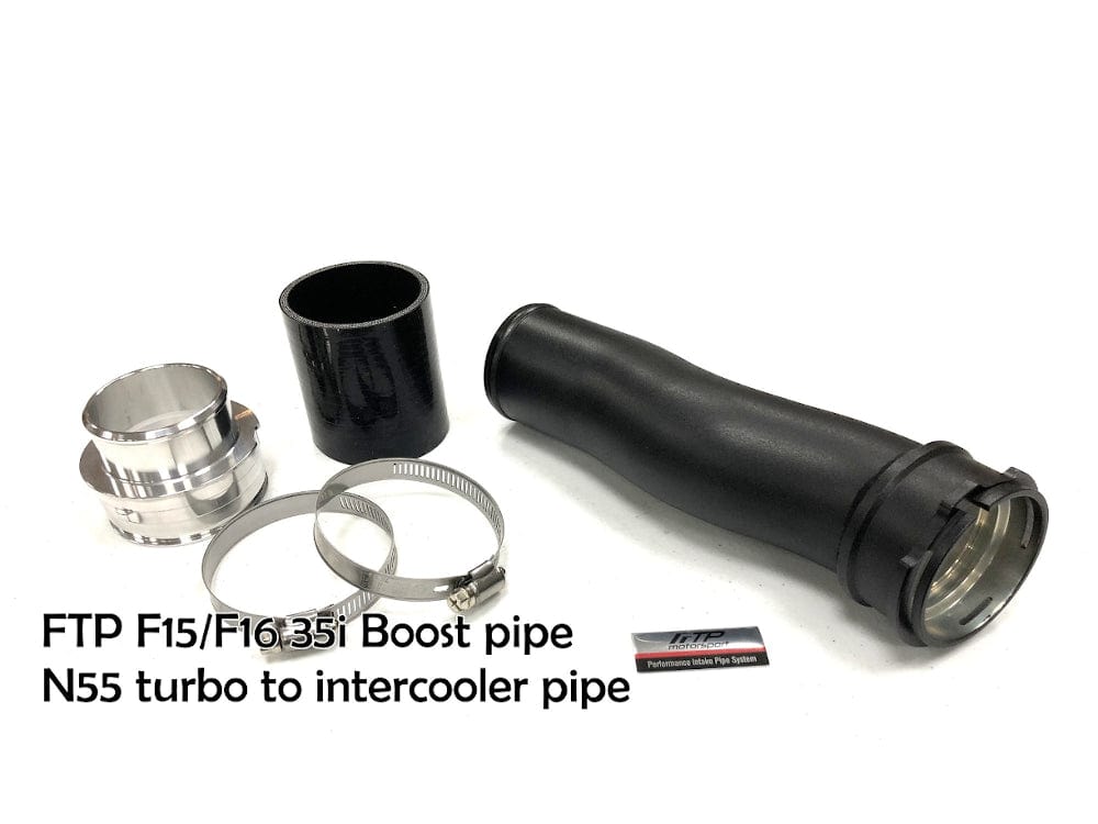 Kies-Motorsports FTP Motorsport FTP F15/F16 X5/X6 35I N55 BOOST PIPE (TURBO TO INTERCOOLER PIPE)