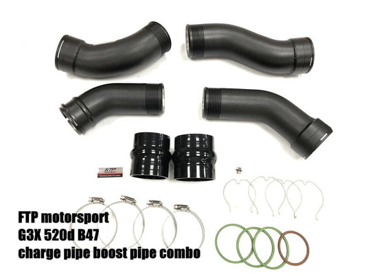 Kies-Motorsports FTP Motorsport FTP G3X 520D B47 DIESEL CHARGE PIPE BOOST PIPE COMBO
