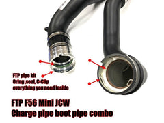 Kies-Motorsports FTP Motorsport FTP MINI JCW V2 F56 B48 CHARGE PIPE+BOOST PIPE V2 (X1 / 2AT / 2GT)