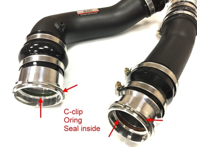 Kies-Motorsports FTP Motorsport FTP N47 F1X 520D DIESEL CHARGE PIPE BOOST PIPE (520D)