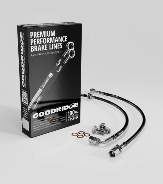 Kies-Motorsports Goodridge Goodridge 99-07 Chevy Sierra Stainless Steel Front Brake Lines