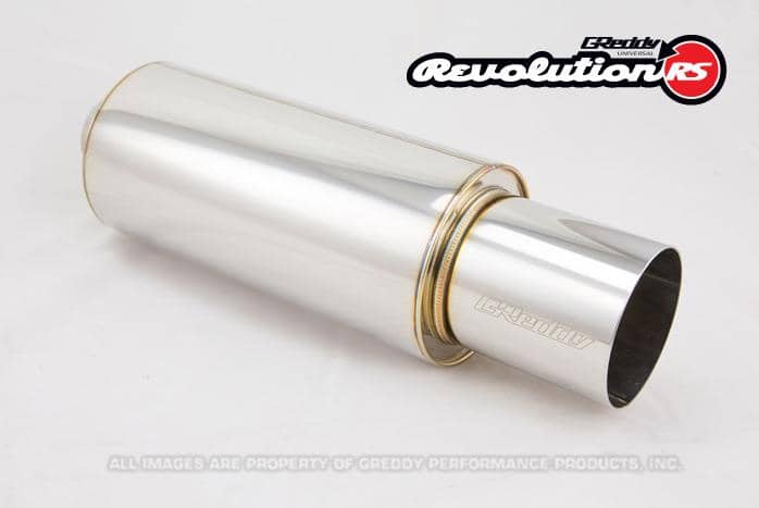 Kies-Motorsports GReddy GReddy 3.0in Universal Revolution Muffler