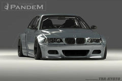 Kies-Motorsports GReddy GReddy 99-06 BMW E46 Coupe Pandem Wide Body Front Fenders (SPECIAL ORDER)