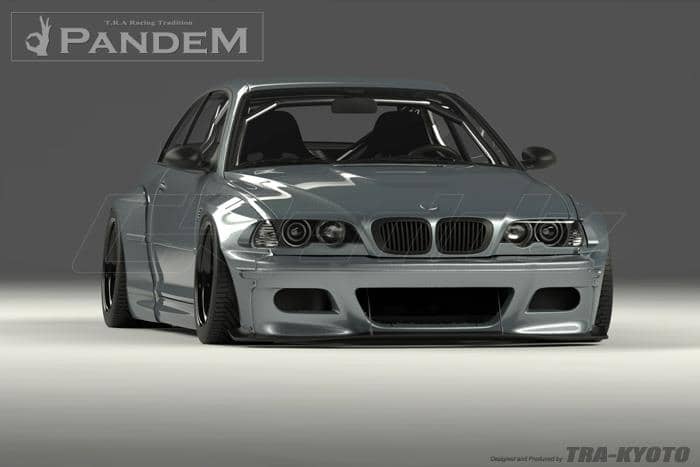 Kies-Motorsports GReddy GReddy 99-06 BMW E46 Coupe Pandem Wide Body Rear Fenders (SPECIAL ORDER)