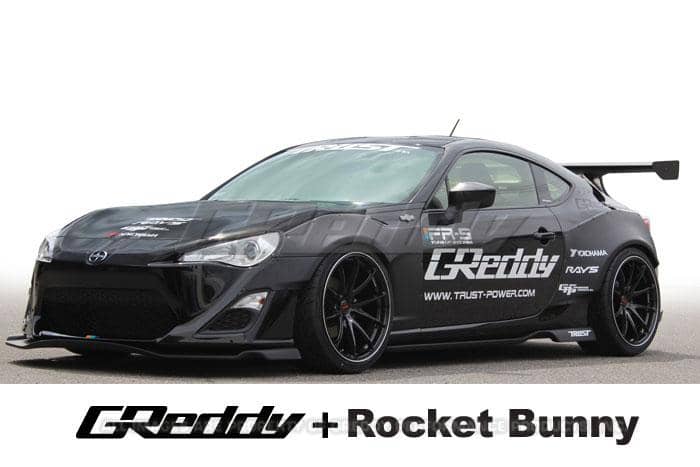 Kies-Motorsports GReddy GReddy X Rocket Bunny Side Skirts (2 pcs)