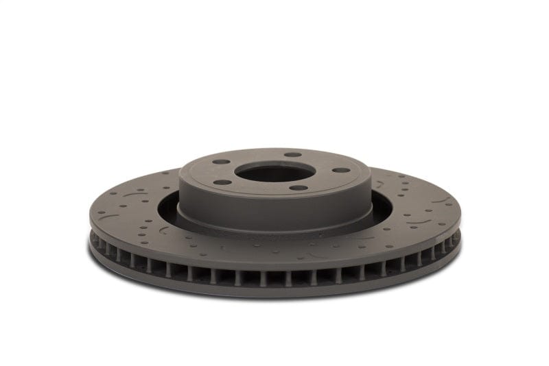 Kies-Motorsports Hawk Performance Hawk Talon 2004 BMW X3 Drilled and Slotted Front Brake Rotor Set