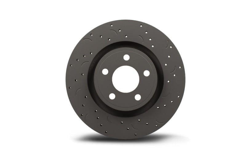Kies-Motorsports Hawk Performance Hawk Talon 2004 BMW X3 Drilled and Slotted Front Brake Rotor Set