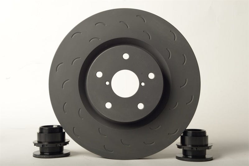 Kies-Motorsports Hawk Performance Hawk Talon 94-99 BMW M3 Slotted-Only Vented Directional 12.4 in Diameter Front Brake Rotor Set