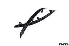 Kies-Motorsports IND Distribution Acexxon 8Y RS3 Rear Reflector Insert Set - Honeycomb Gloss Black