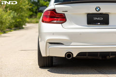 Kies-Motorsports IND Distribution Acexxon F22 2-Series M-Sport Rear Reflector Insert Set - Honeycomb