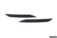 Kies-Motorsports IND Distribution Acexxon F22 2-Series M-Sport Rear Reflector Insert Set - Honeycomb Matte Black