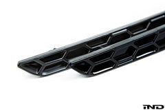 Kies-Motorsports IND Distribution Acexxon F8X M3 / M4 Rear Reflector Insert Set - Honeycomb