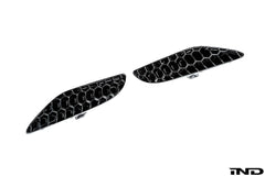 Kies-Motorsports IND Distribution Acexxon F95 X5M / F96 X6M Rear Reflector Insert Set - 3D Honeycomb