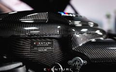 Kies-Motorsports iND Distribution Eventuri BMW E9X M3 (S65) Black Carbon Inlet Plenum - Gloss