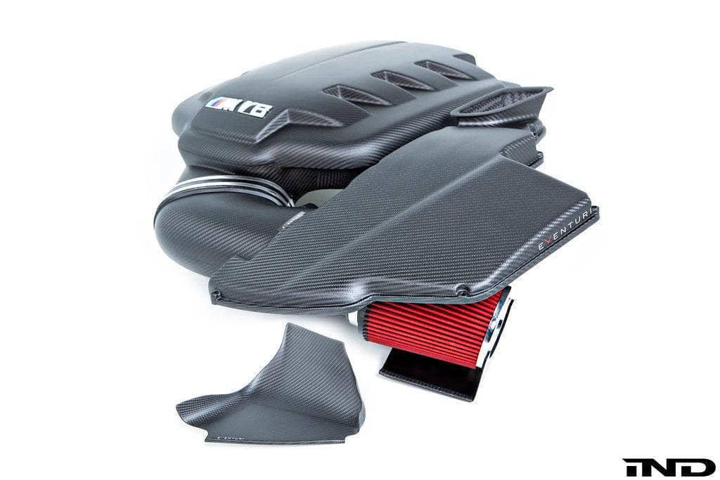 Kies-Motorsports iND Distribution Eventuri BMW E9X M3 (S65) Black Carbon Inlet Plenum - Matte