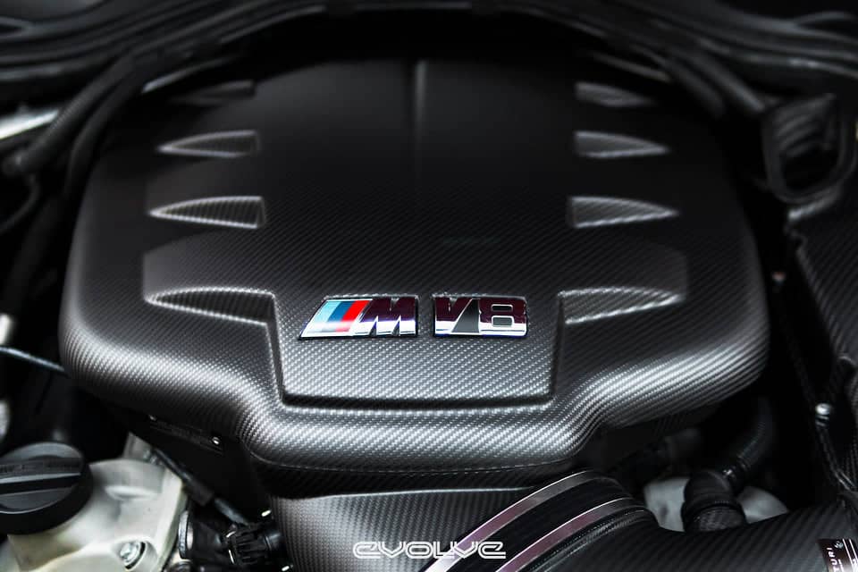 Kies-Motorsports iND Distribution Eventuri BMW E9X M3 (S65) Black Carbon Inlet Plenum - Matte
