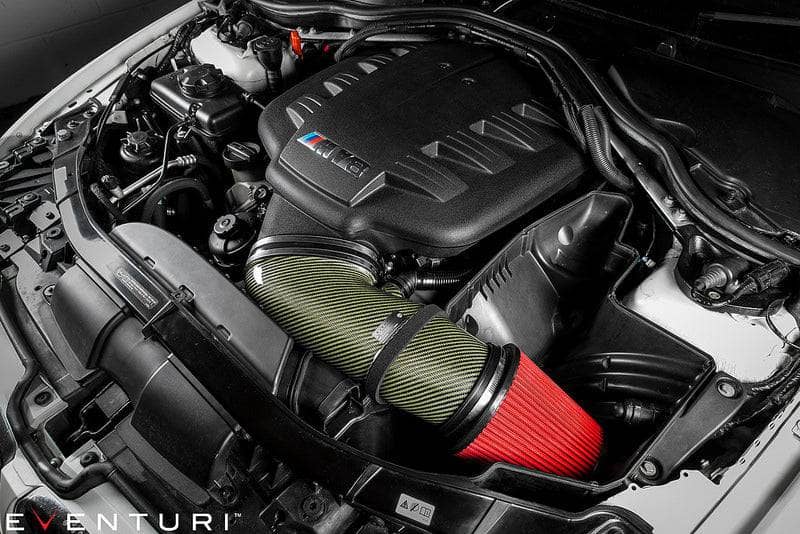 Kies-Motorsports iND Distribution Eventuri BMW E9X M3 (S65) Colored Kevlar Intake System - Yellow Yellow Kevlar