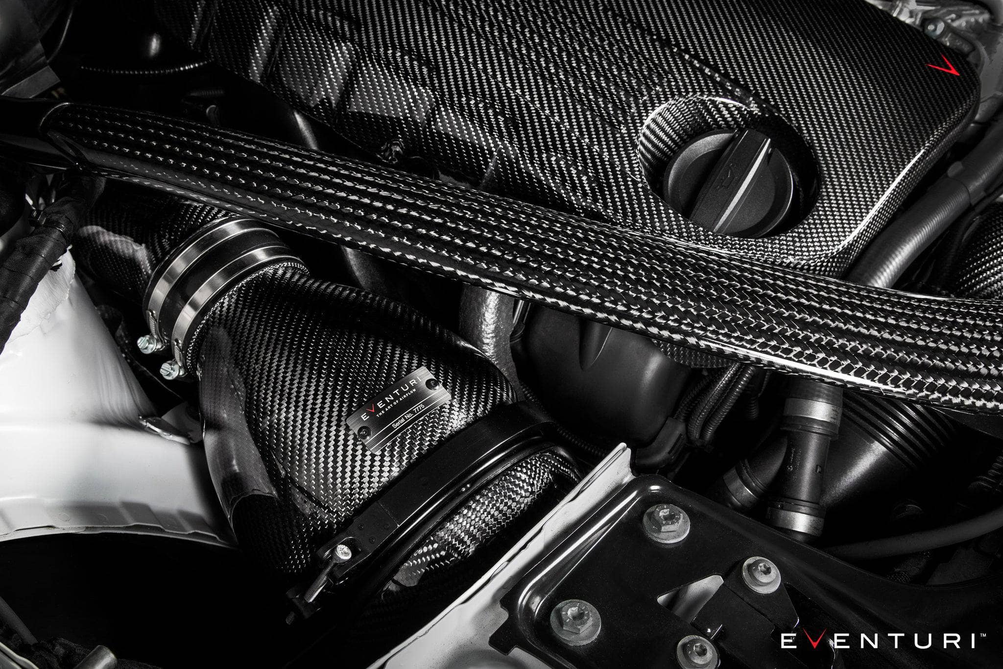Kies-Motorsports iND Distribution Eventuri BMW F87 M2 Competition / M2 CS S55 Black Carbon Intake System