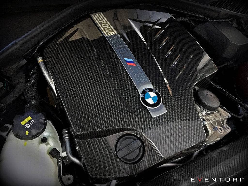 Kies-Motorsports iND Distribution Eventuri BMW F87 M2 N55 Black Carbon Engine Cover