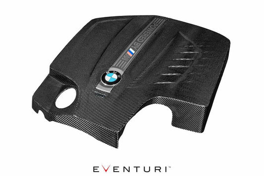 Kies-Motorsports iND Distribution Eventuri BMW F87 M2 N55 Black Carbon Engine Cover