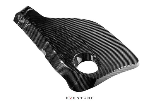 Kies-Motorsports iND Distribution Eventuri BMW F8X M3 / M4 S55 Black Carbon Engine Cover Black Carbon (EVE-F8XM-CF-ENG)