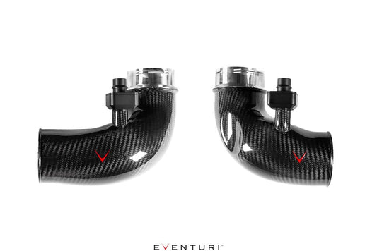 Kies-Motorsports iND Distribution Eventuri BMW F90 M5 / F9X M8 Carbon Turbo Inlet Set