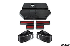 Kies-Motorsports iND Distribution Eventuri BMW F97 X3M / F98 X4M Black Carbon Intake System