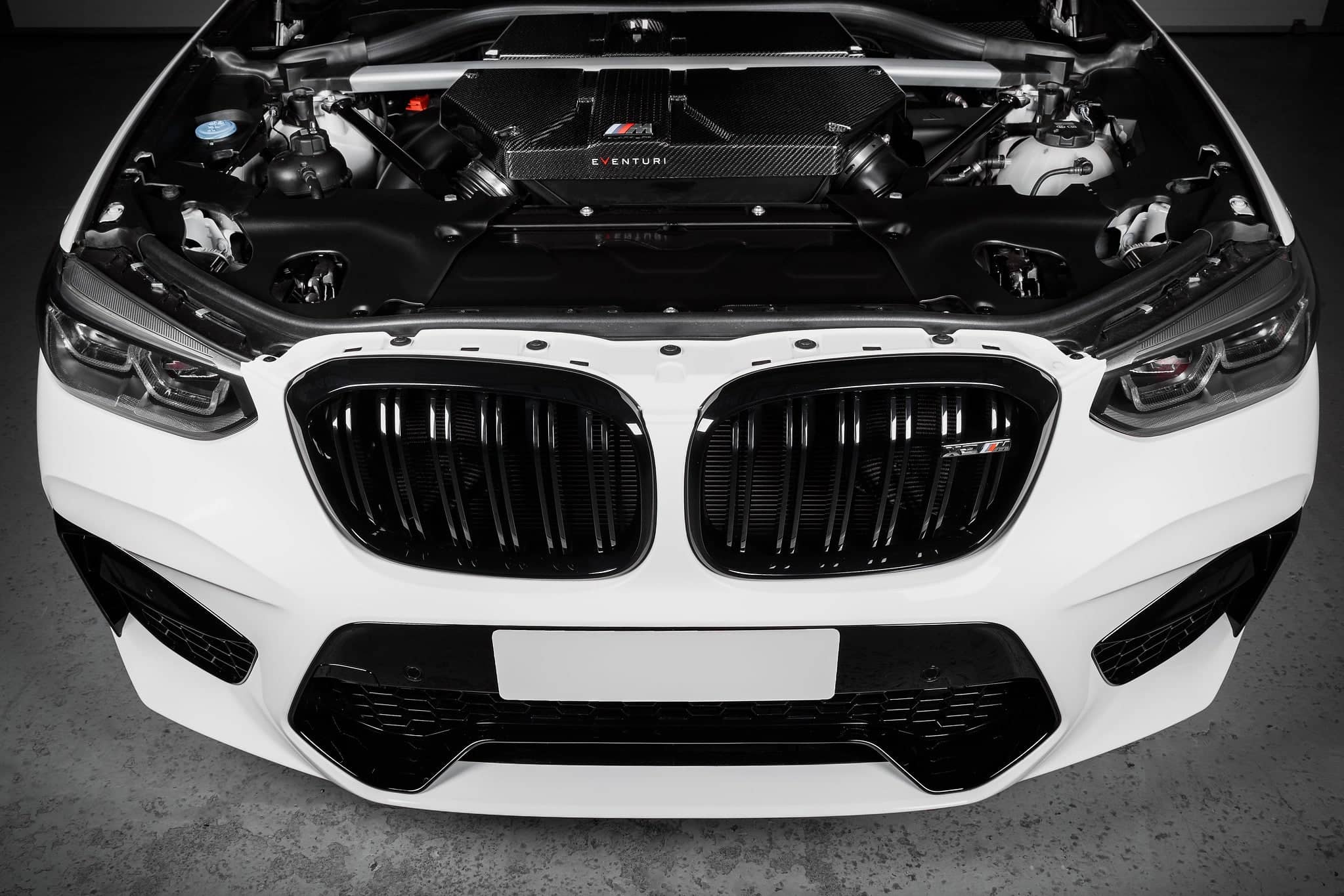 Kies-Motorsports iND Distribution Eventuri BMW F97 X3M / F98 X4M Black Carbon Intake System