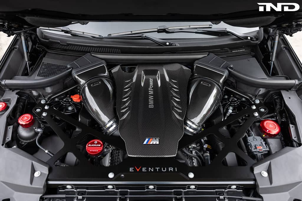 Kies-Motorsports iND Distribution Eventuri BMW F9X X5M / X6M / G09 XM / M60i Black Carbon Intake System