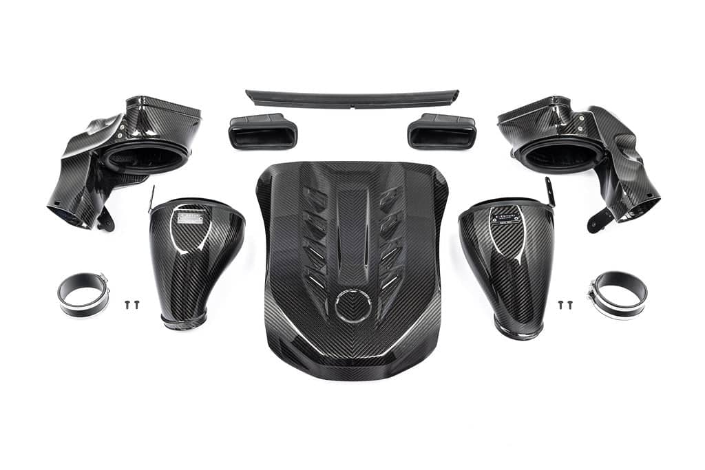 Kies-Motorsports iND Distribution Eventuri BMW G05 X5 / G06 X6 / G07 X7 M50i Black Carbon Intake System