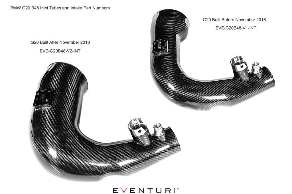 Kies-Motorsports iND Distribution Eventuri BMW G2X Nov 2018-2024 / G42 B48 Black Carbon Intake System