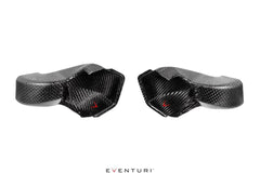 Kies-Motorsports iND Distribution Eventuri BMW G87 M2 Black Carbon Intake Scoop Set Gloss Carbon
