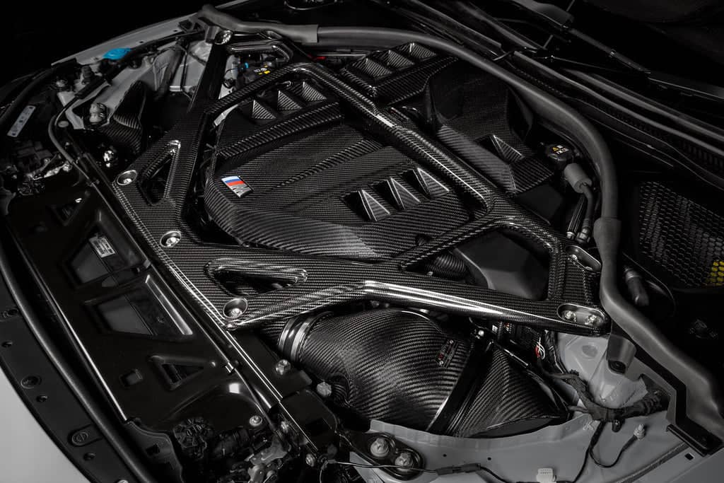 Kies-Motorsports iND Distribution Eventuri BMW G8X M2 / M3 / M4 Black Carbon Intake System - V2 Gloss Carbon