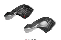 Kies-Motorsports iND Distribution Eventuri BMW G8X M3 / M4 Black Carbon Intake Scoop Set