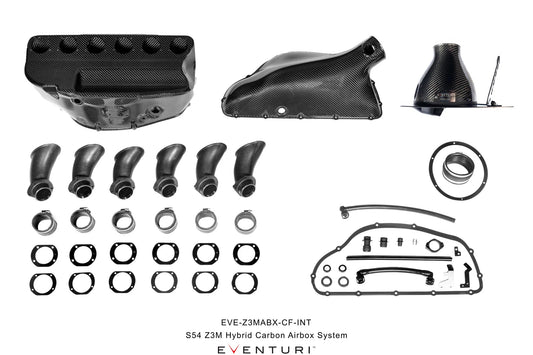 Kies-Motorsports IND Distribution Eventuri E36/7 Z3M Hybrid Carbon Airbox System