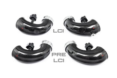 Kies-Motorsports iND Distribution Eventuri F9X X5M / X6M / G09 XM / M60i LCI Carbon Turbo Inlet Set