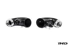 Kies-Motorsports iND Distribution Eventuri F9X X5M / X6M Pre-LCI Carbon Turbo Inlet Set