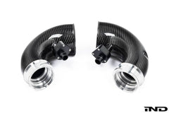Kies-Motorsports iND Distribution Eventuri F9X X5M / X6M Pre-LCI Carbon Turbo Inlet Set