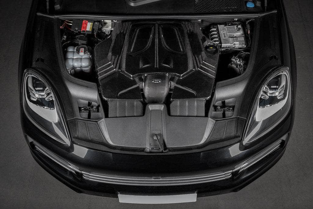 Kies-Motorsports iND Distribution Eventuri Porsche Cayenne 3.0 Turbo V6 Black Carbon Intake System