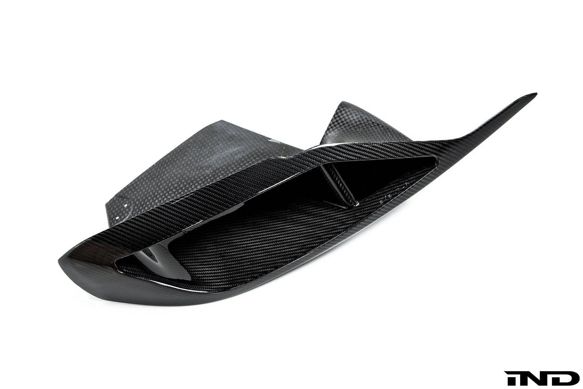 Kies-Motorsports iND Distribution Eventuri Toyota A90 Supra Black Carbon Headlamp Race Duct