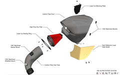 Kies-Motorsports iND Distribution Eventuri Toyota A90 Supra / G29 Z4 M40i (B58) Black Carbon Intake System