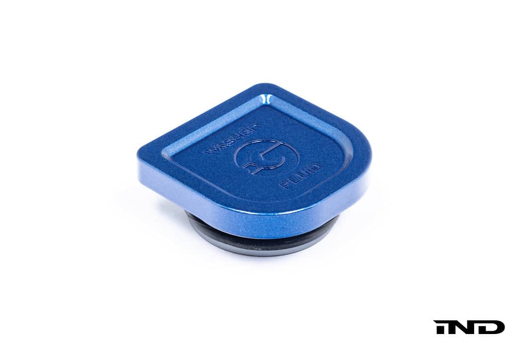Kies-Motorsports IND Distribution Goldenwrench Blackline Performance BMW M Car G-Chassis Washer Fluid Cap