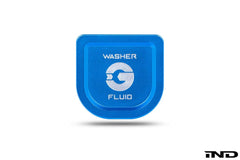 Kies-Motorsports IND Distribution Goldenwrench Blackline Performance BMW M Car G-Chassis Washer Fluid Cap Motorsport Blue