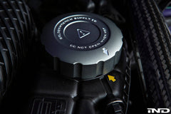 Kies-Motorsports IND Distribution Goldenwrench Blackline Performance BMW M Car Series Coolant Expansion Tank Cap Cover