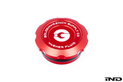 Kies-Motorsports IND Distribution Goldenwrench Blackline Performance Toyota GR Corolla Washer Fluid Cap - Edition Red